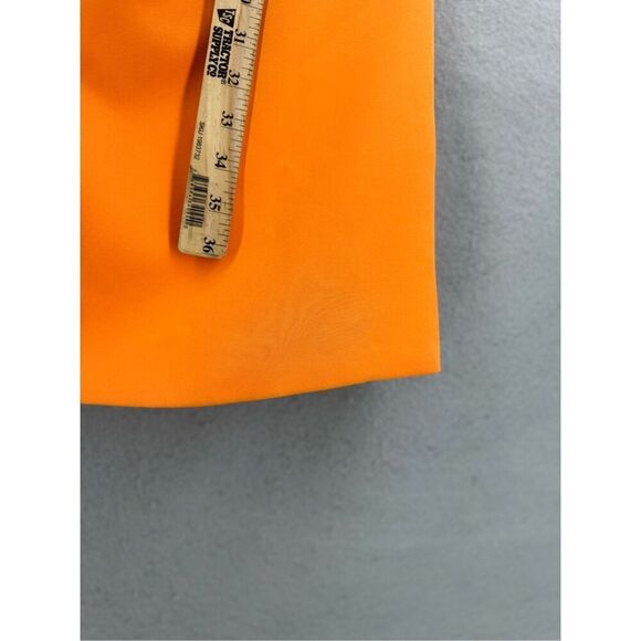 Gianni Bini x Caelynn Bell Womens Orange Crepe Cut Out Midi Dress Size 0 NWT - Picture 10 of 13